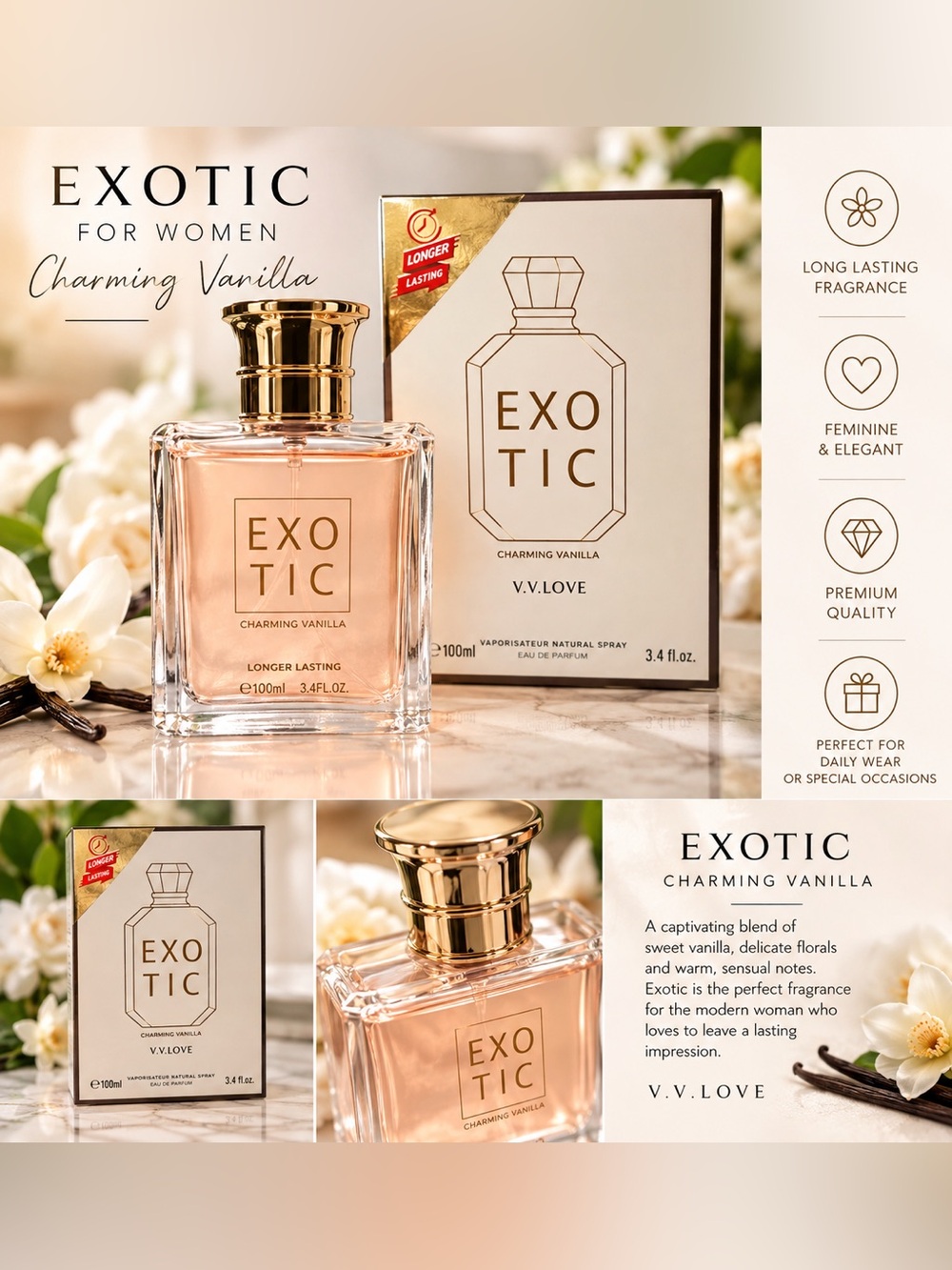 EXOTIC Charming Vanilla